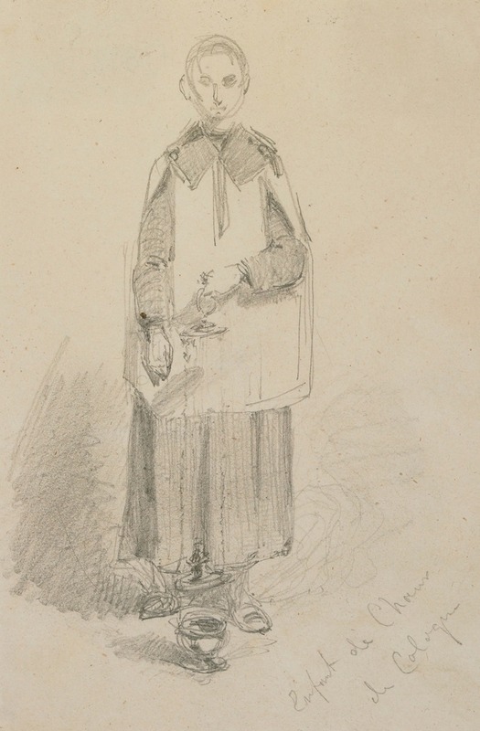 James Abbott McNeill Whistler - Enfant de Choeur de Cologne