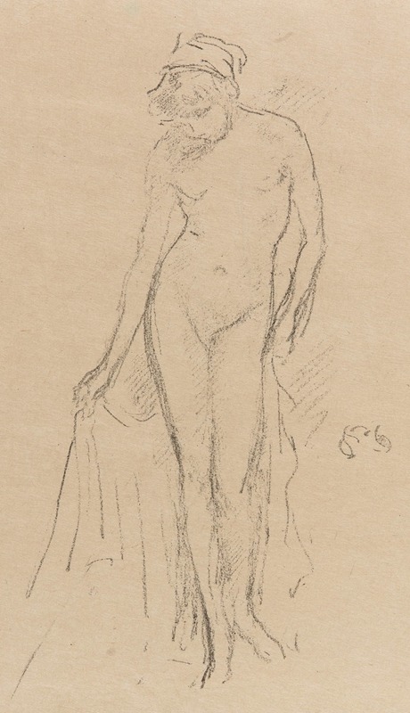 James Abbott McNeill Whistler - Nude Model, Standing