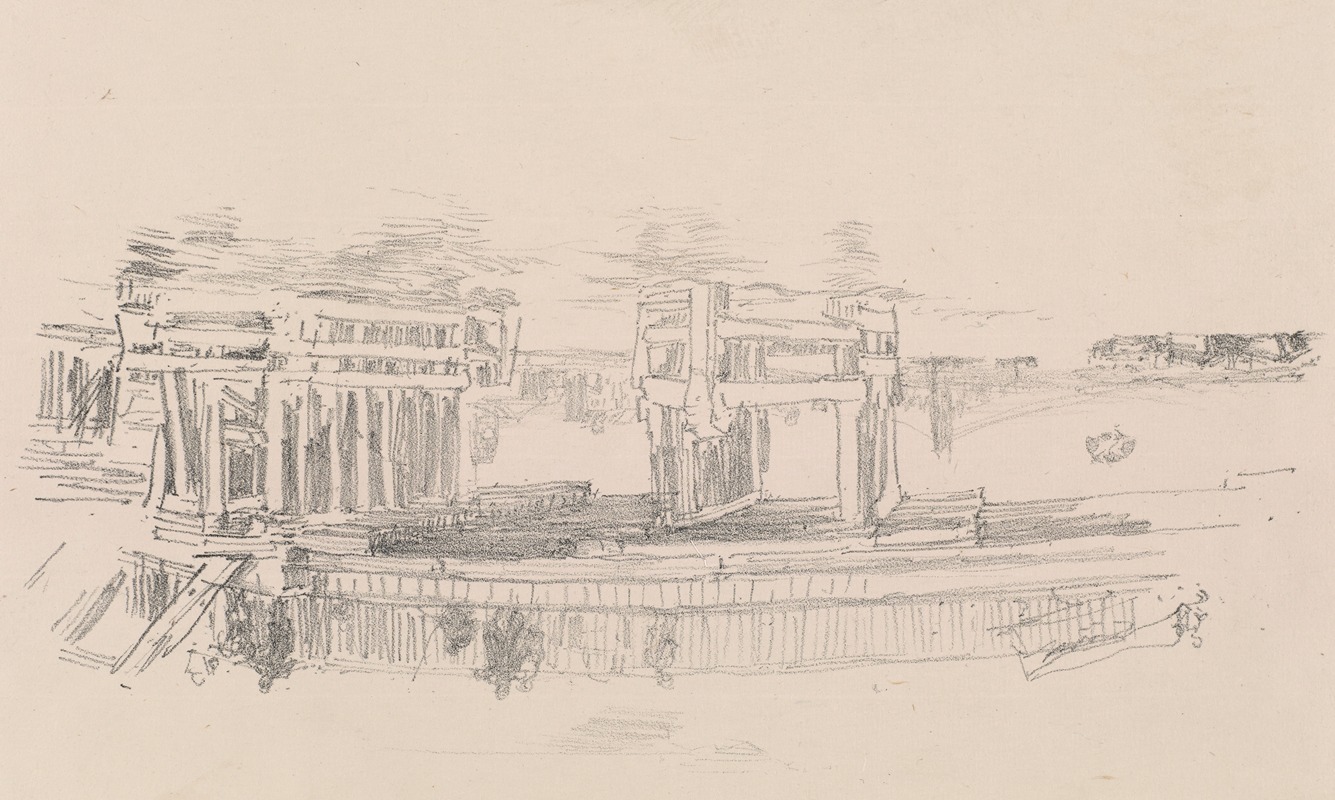 James Abbott McNeill Whistler - Old Battersea Bridge