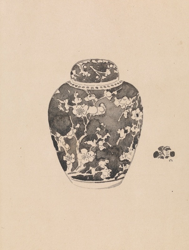 James Abbott McNeill Whistler - Oviform Ginger Jar with Bell-shaped cover