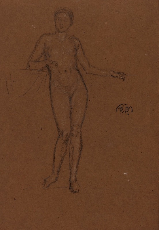 James Abbott McNeill Whistler - Standing Nude