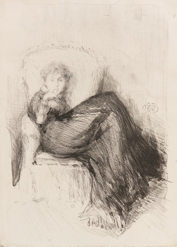 James Abbott McNeill Whistler - Study—Maude Seated