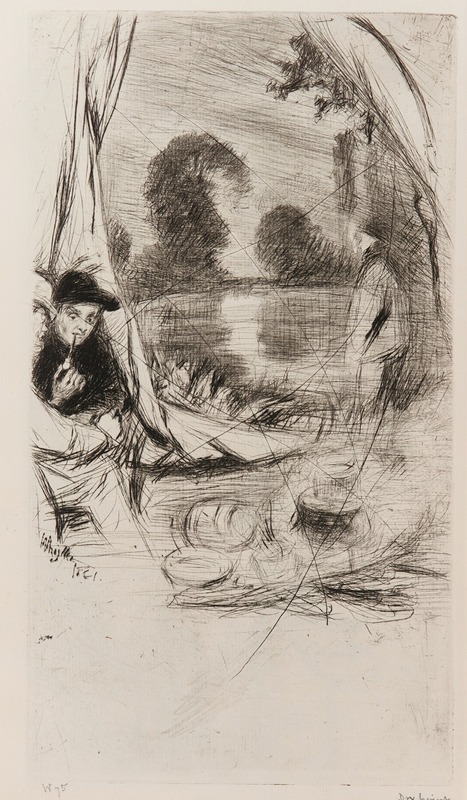 James Abbott McNeill Whistler - The Camp