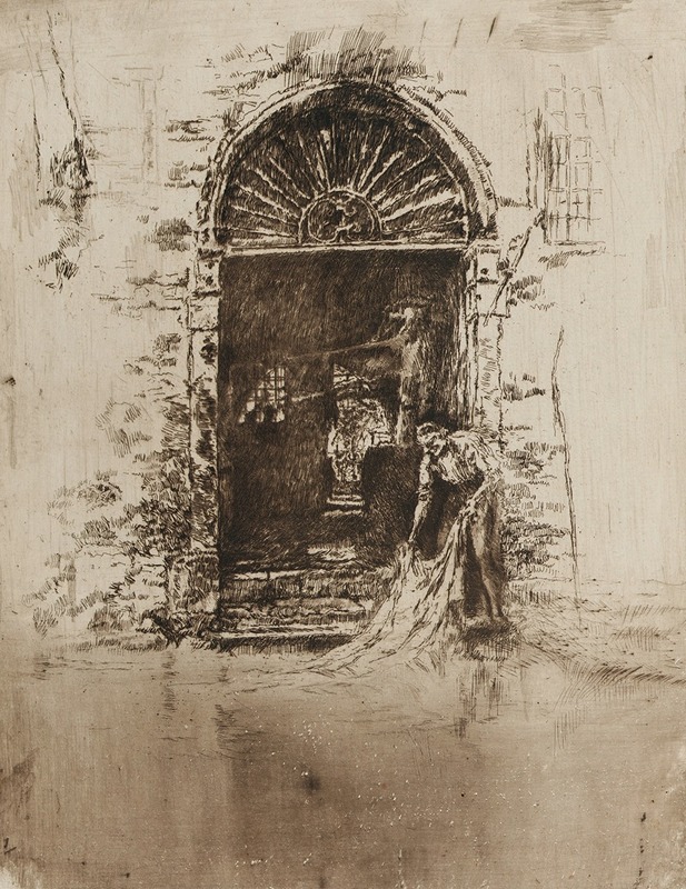 James Abbott McNeill Whistler - The Dyer