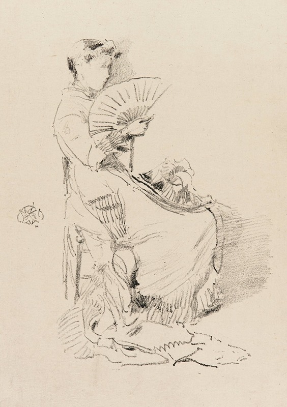 James Abbott McNeill Whistler - The Fan