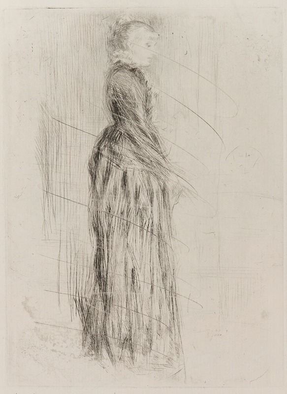 James Abbott McNeill Whistler - The Little Velvet Dress