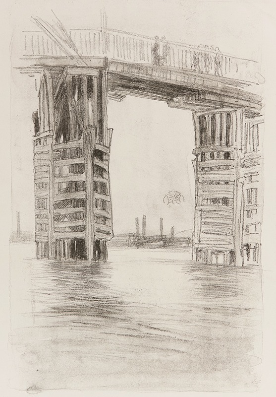 James Abbott McNeill Whistler - The Tall Bridge