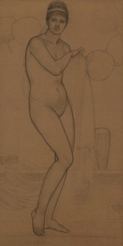 James Abbott McNeill Whistler - Venus (Standing Nude)