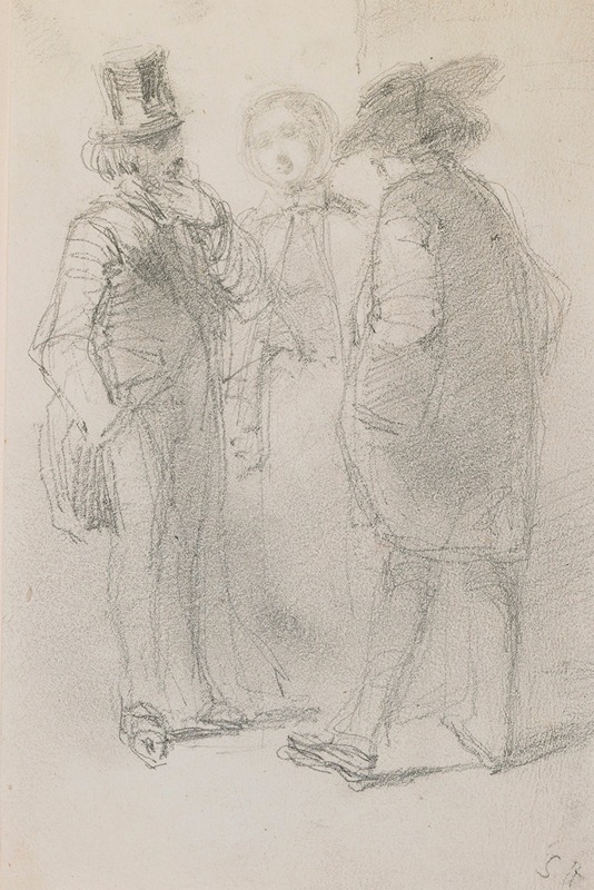 James Abbott McNeill Whistler - Whistler with Friends