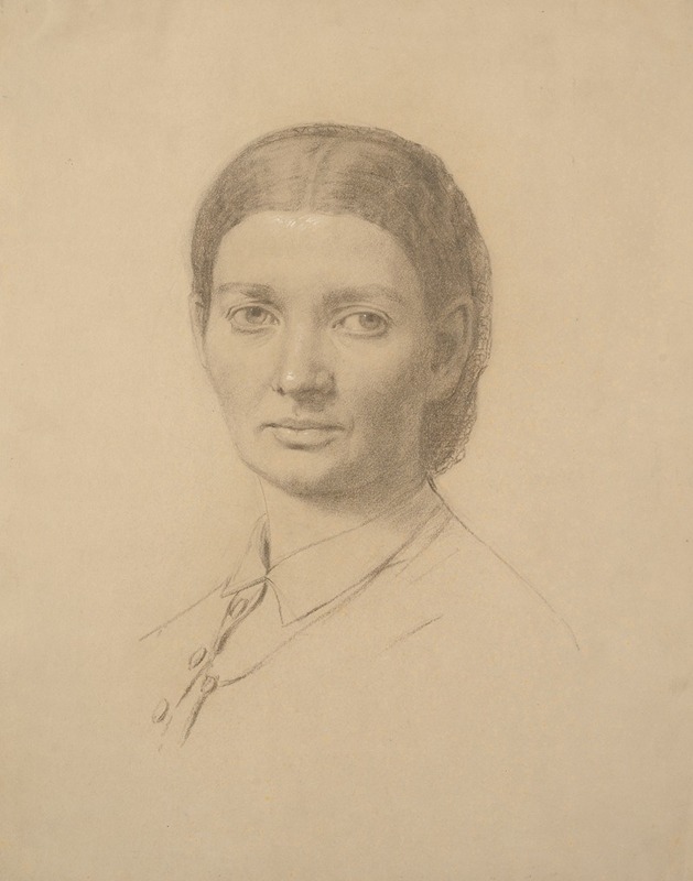 Julie Wilhelmine Hagen-Schwarz - Self-portrait