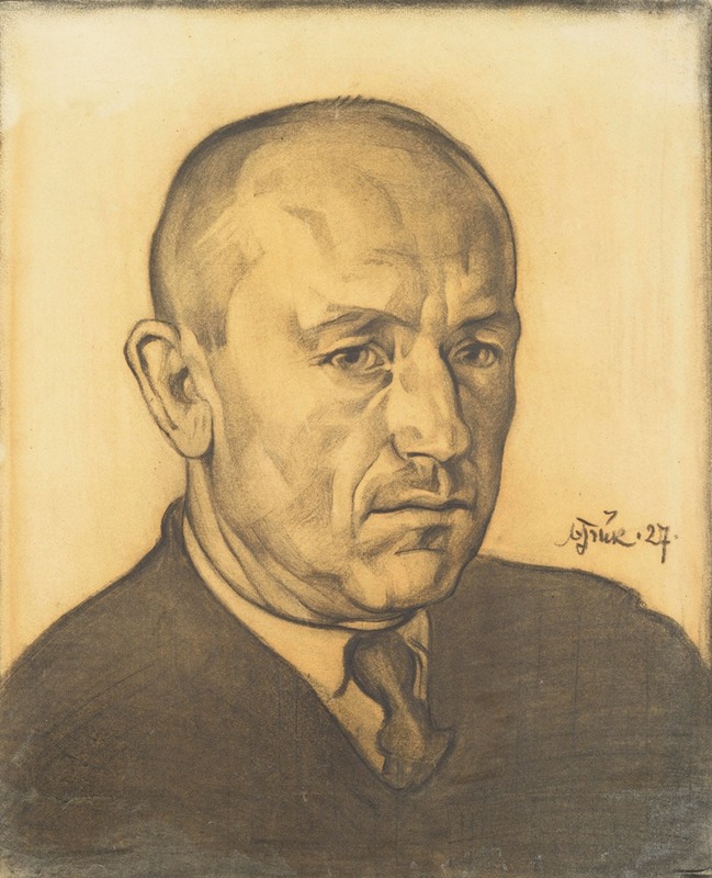 Nikolai Triik - A. H. Tammsaare portree
