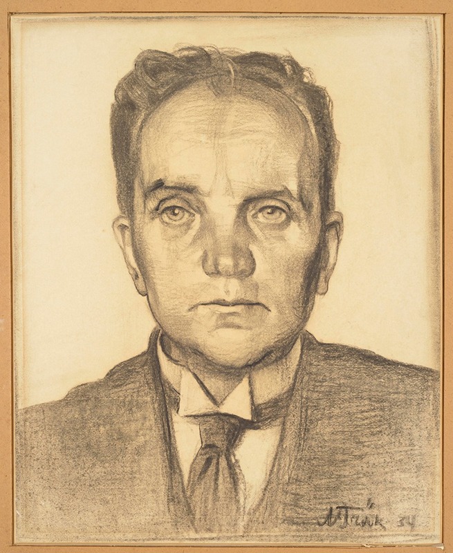 Nikolai Triik - A. Luiga portree