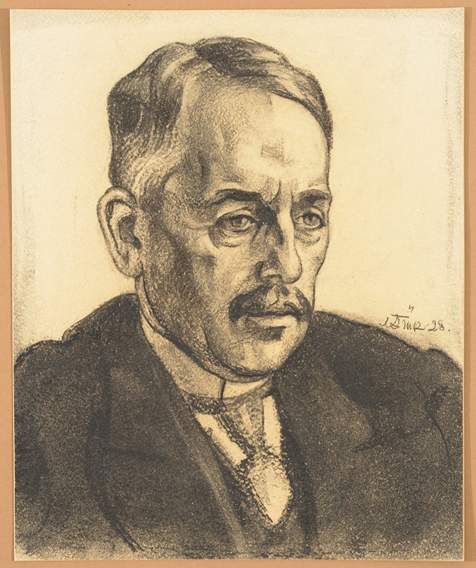 Nikolai Triik - Gustav Suitsu portree