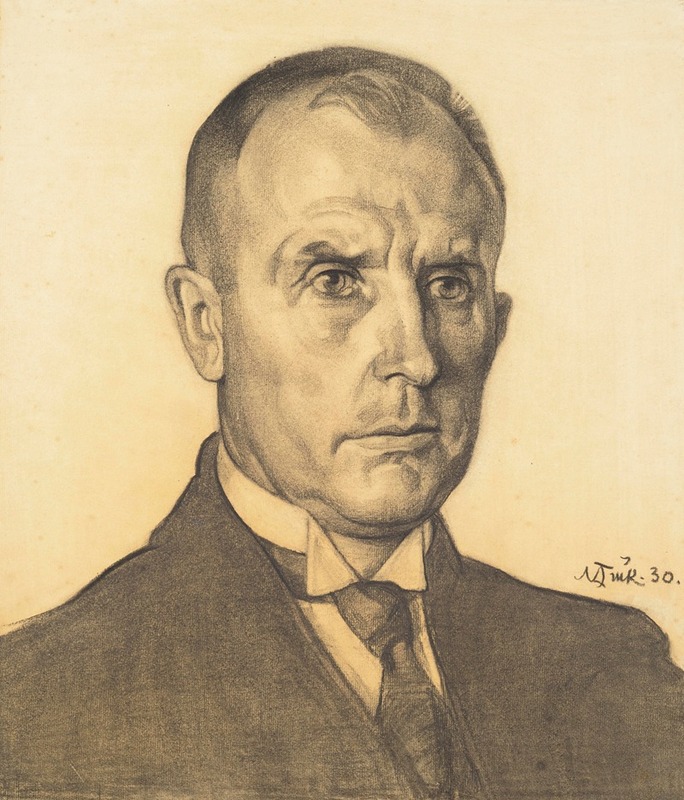 Nikolai Triik - Prof. Karl Schlossmann’i portree