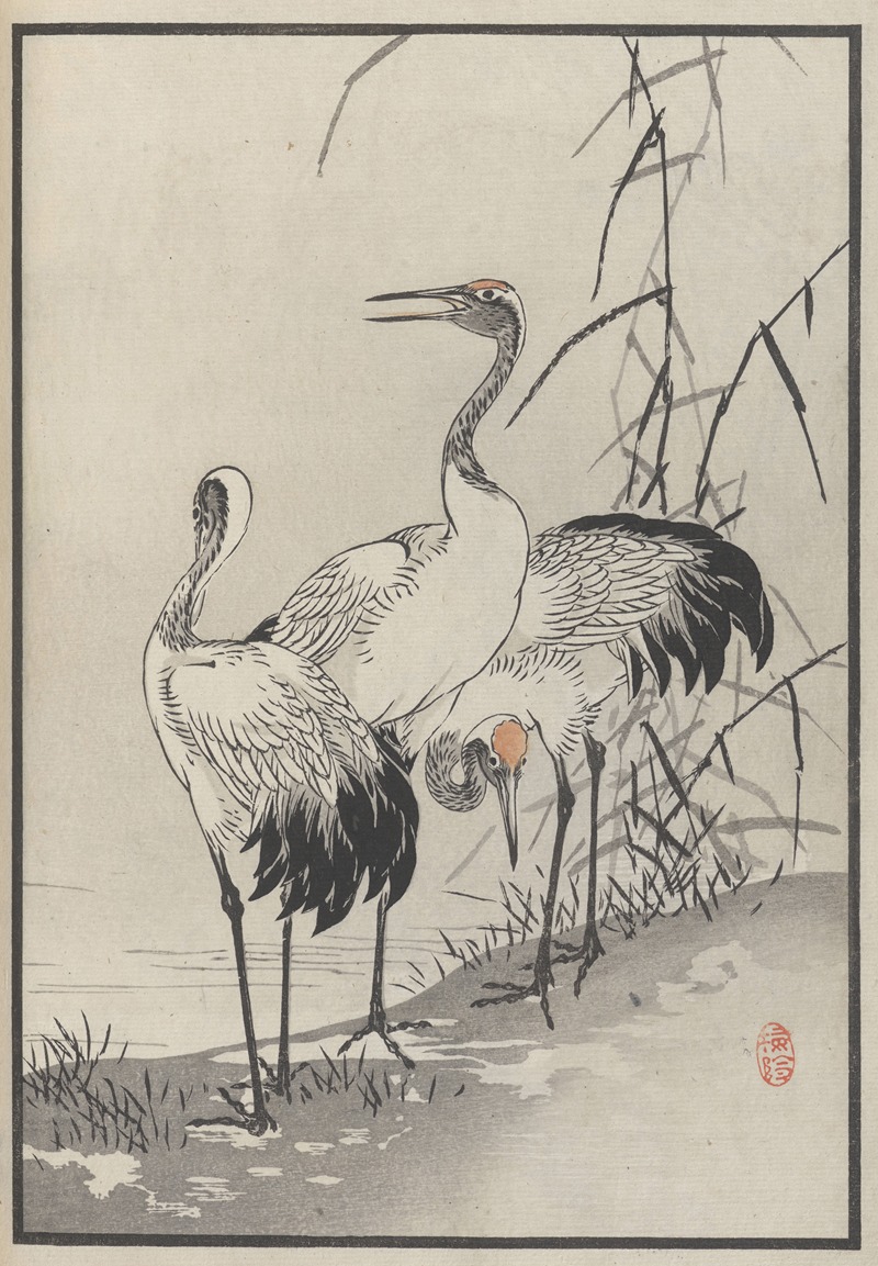 Kōno Bairei - Bairei hyakuchō gafu. Ten Pl.08