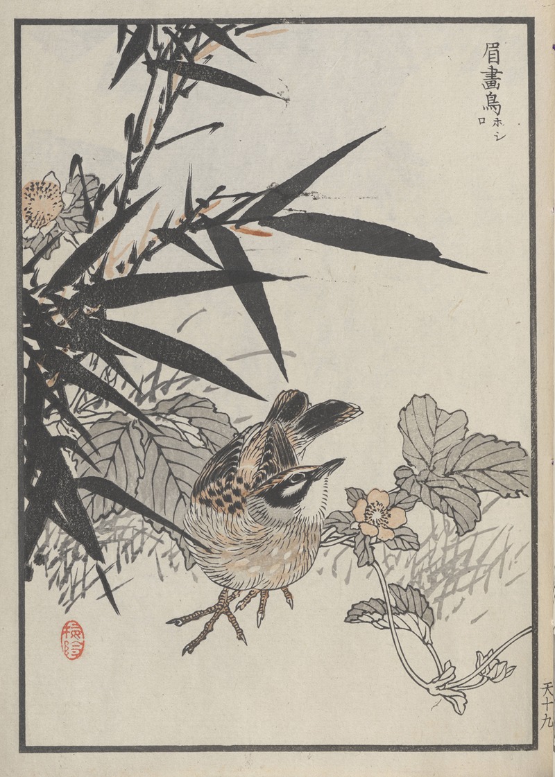 Kōno Bairei - Bairei hyakuchō gafu. Ten Pl.37