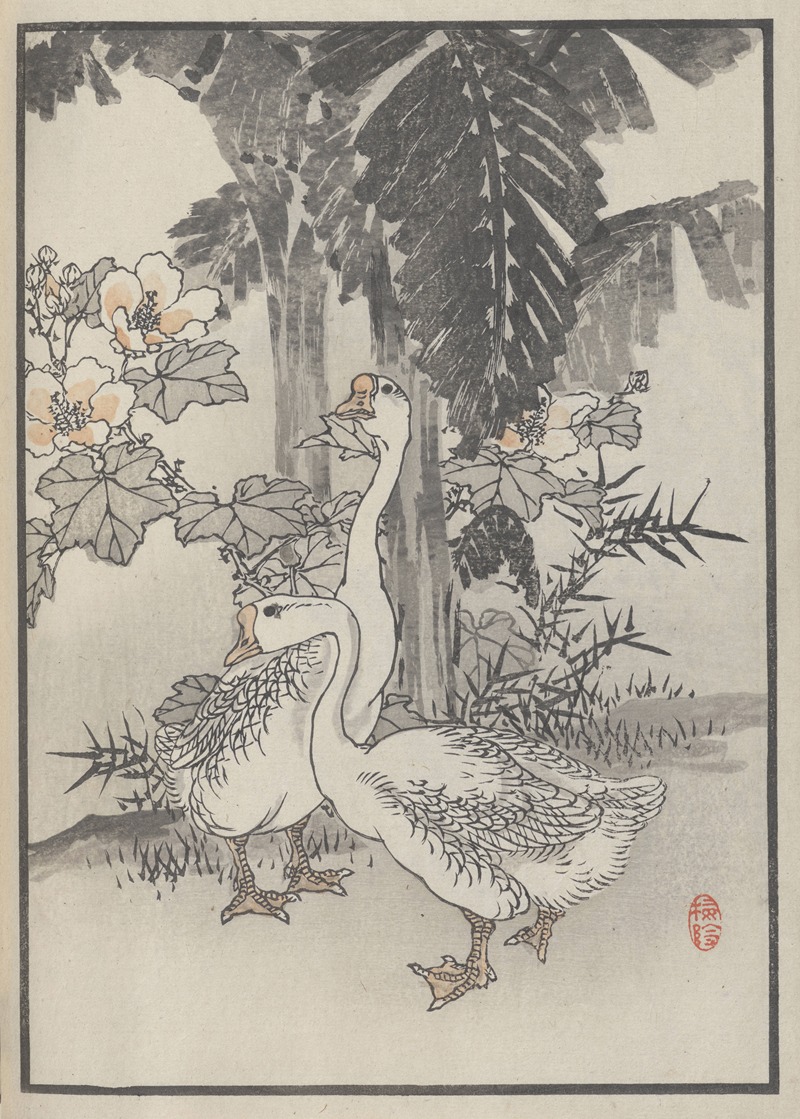 Kōno Bairei - Bairei hyakuchō gafu. Ten Pl.38