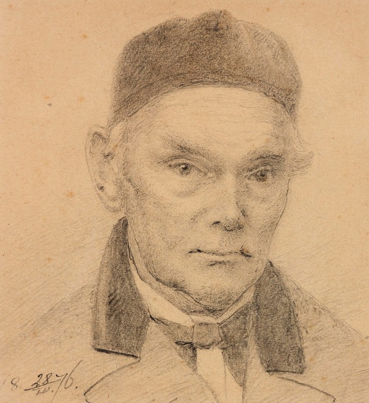 Woldemar Friderich Krüger - Selfportrait