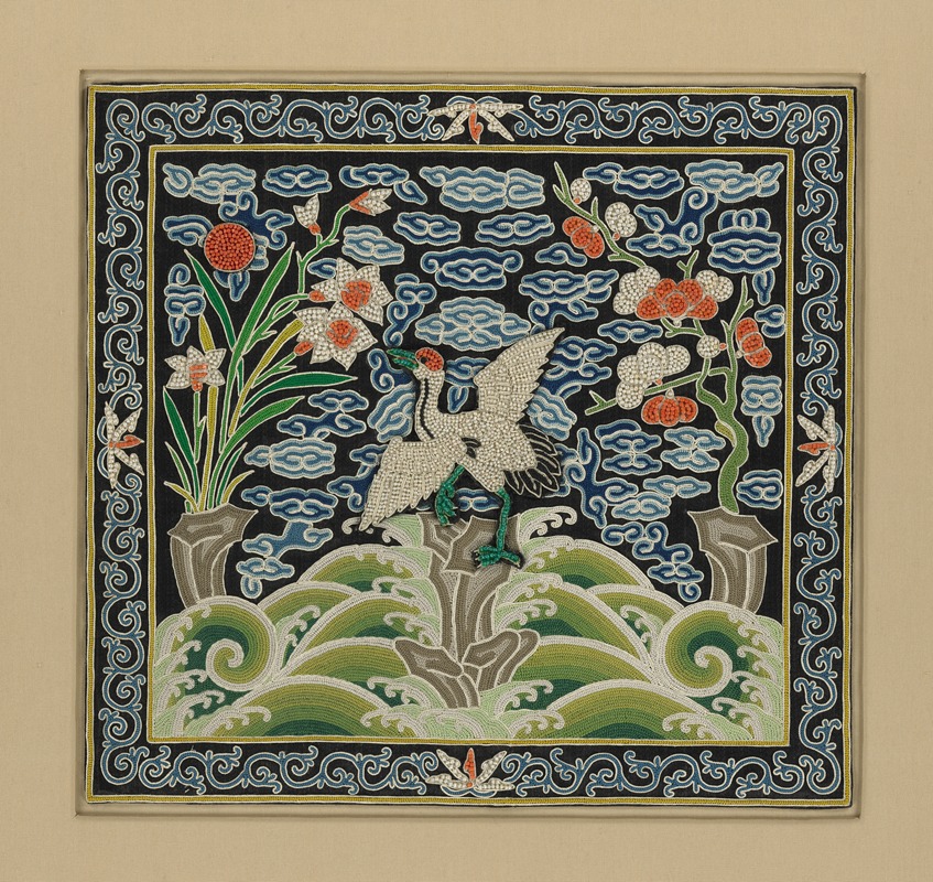 Anonymous - Rank badge with crane