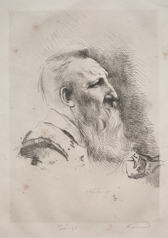 Albert Besnard - Auguste Rodin