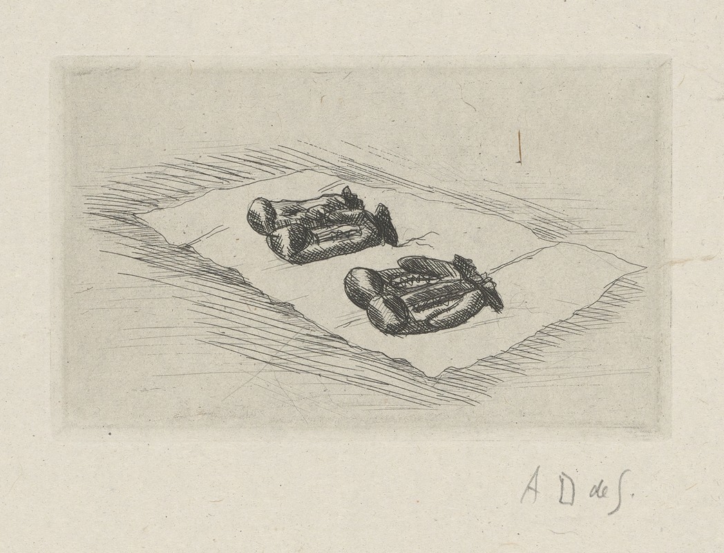 André Dunoyer de Segonzac - Tableau de la boxe, illustré de 29 gravures à l’eau-forte pl 59
