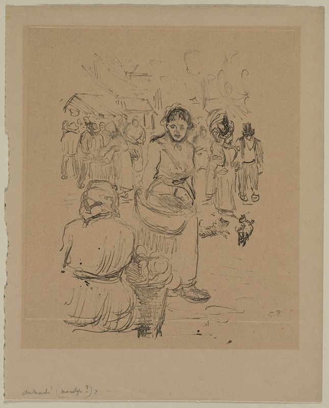 Camille Pissarro - At the Market