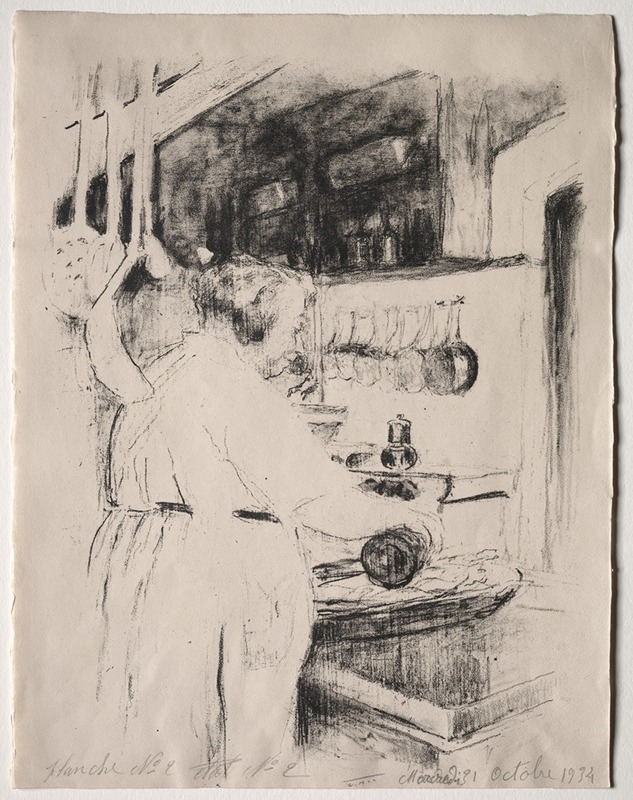 Édouard Vuillard - Cooking; The Cook