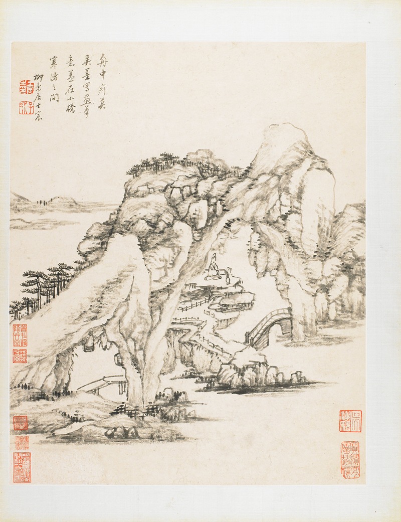 Wang Chen - Landscapes from Nature, Poetry, and Art Pl.1