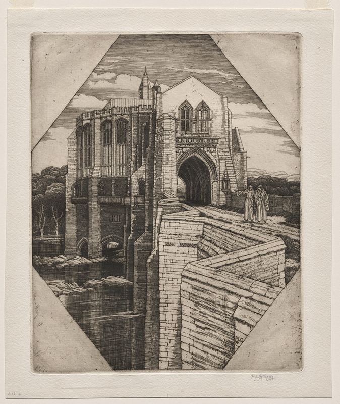 Frederick Landseer Maur Griggs - St. Botolph’s Bridge No. 2 1937
