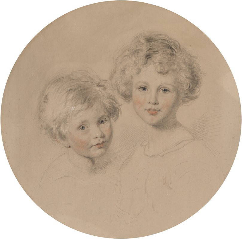 George Richmond - Portrait of Henry and Philip Fletcher