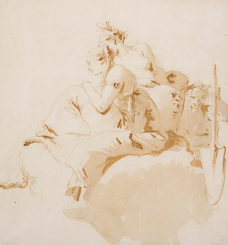 Giovanni Battista Tiepolo - Sole figure per soffitti