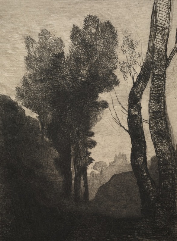Jean-Baptiste-Camille Corot - Environs of Rome