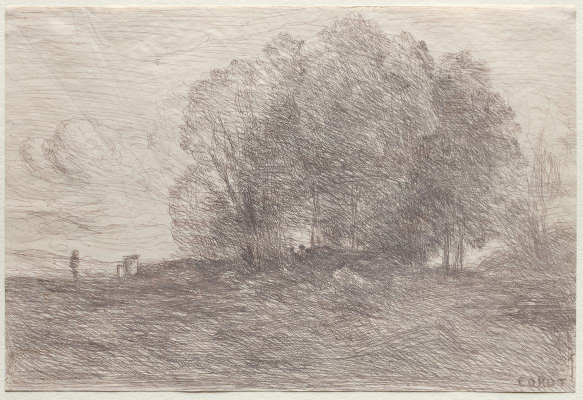 Jean-Baptiste-Camille Corot - Group of Trees