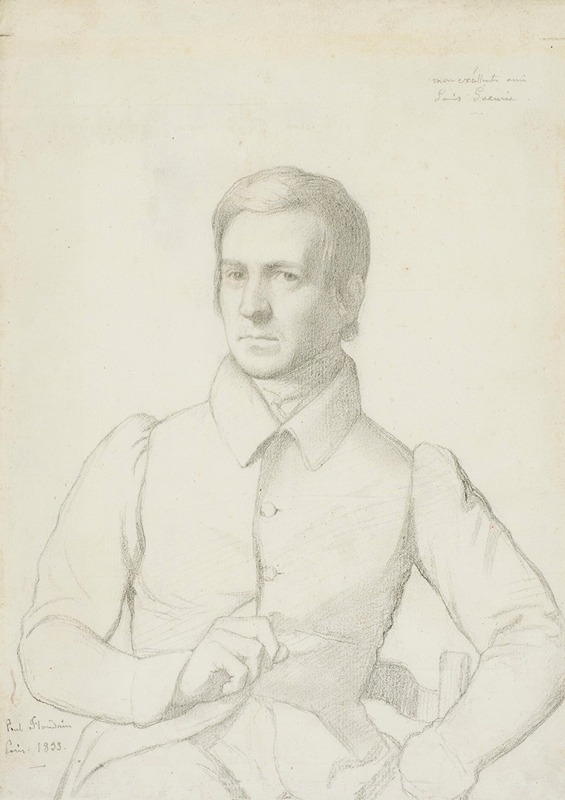 Jean-Paul Flandrin - Portrait of Jean-Louis Lacuria