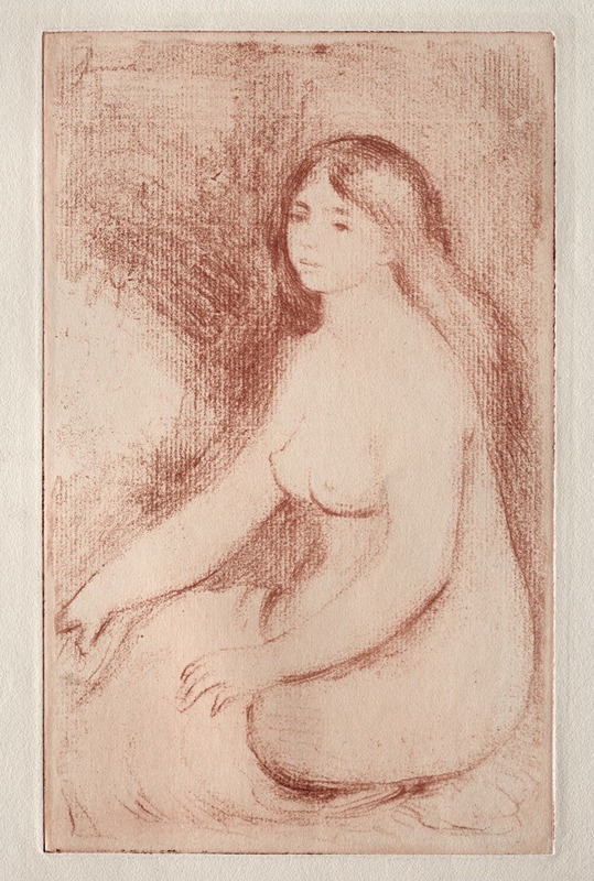 Pierre-Auguste Renoir - Baigneuse assise