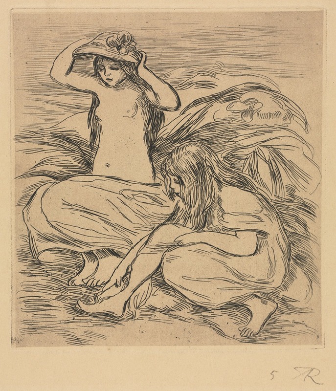Pierre-Auguste Renoir - The Two Bathers