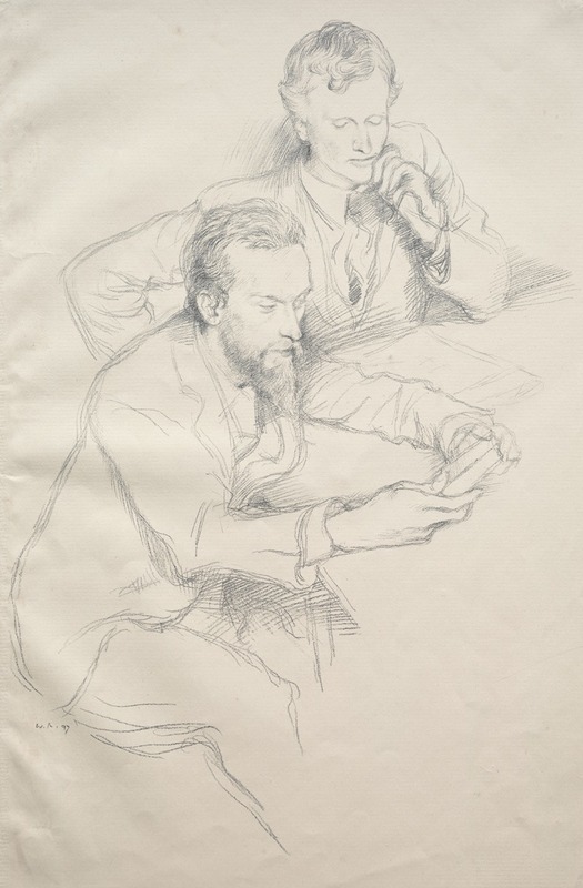 William Rothenstein - Ricketts and Shannon