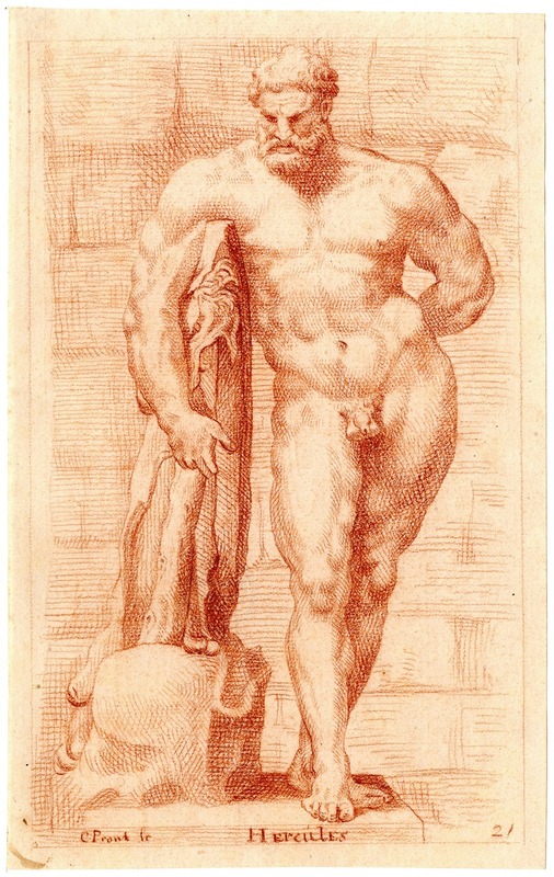 Cornelis Pronk - Beeld van de Hercules Farnese