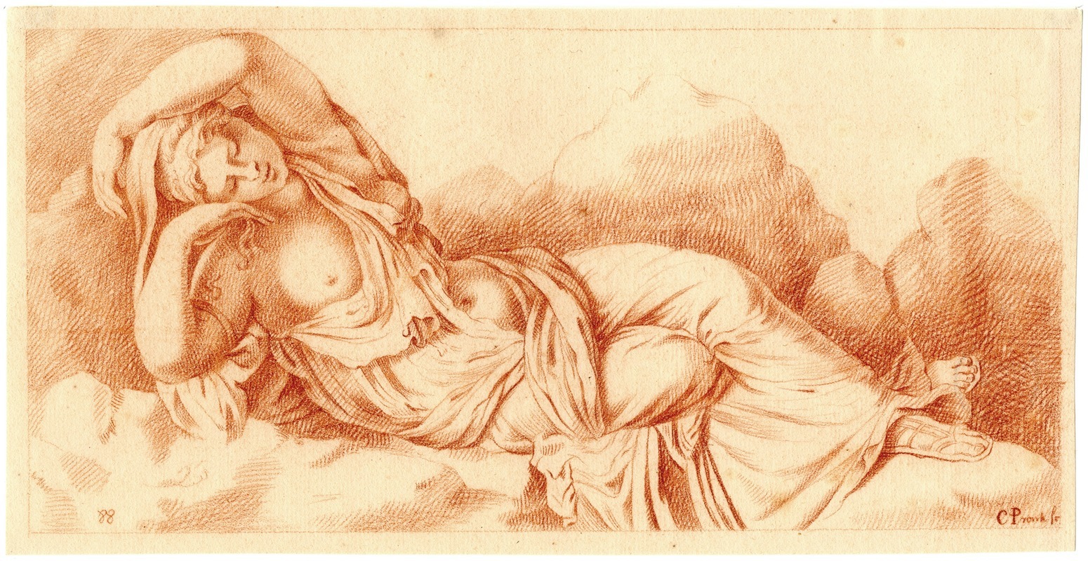 Cornelis Pronk - Beeld van de slapende Ariadne