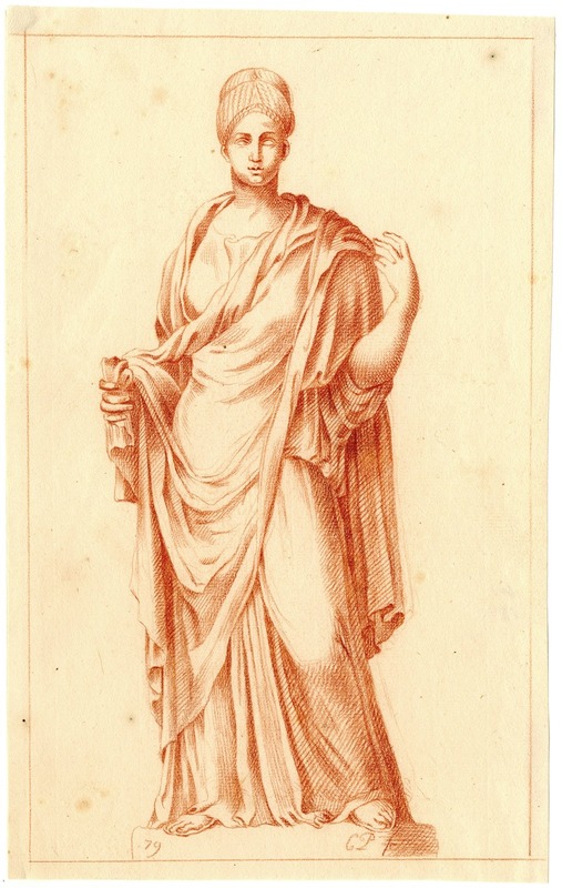 Cornelis Pronk - Beeld van staande vrouw