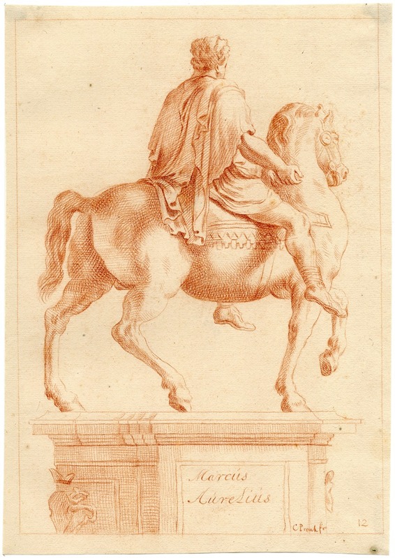Cornelis Pronk - De Marcus Aurelius op het Capitool