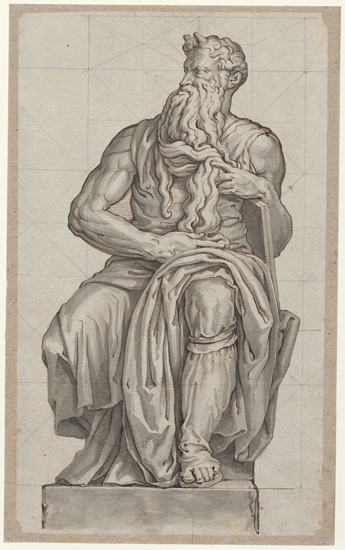 David Humbert de Superville - De Mozes van Michelangelo: sculptuur