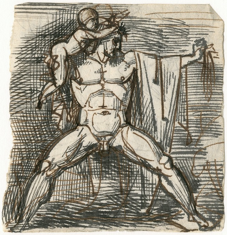 David Humbert de Superville - Hercules or king Athamas killing one of his sons