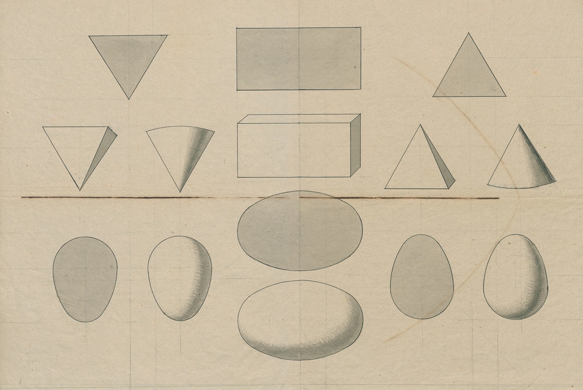 David Humbert de Superville - The perception of several geomtric forms