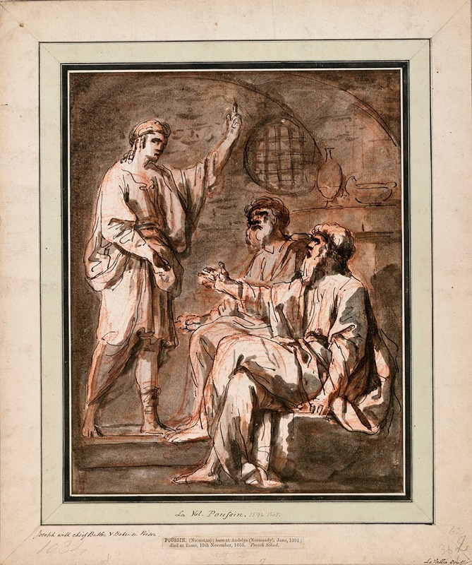 Etienne de Lavallée-Poussin - Joseph in Prison with the Pharaoh’s Chief Steward and Baker