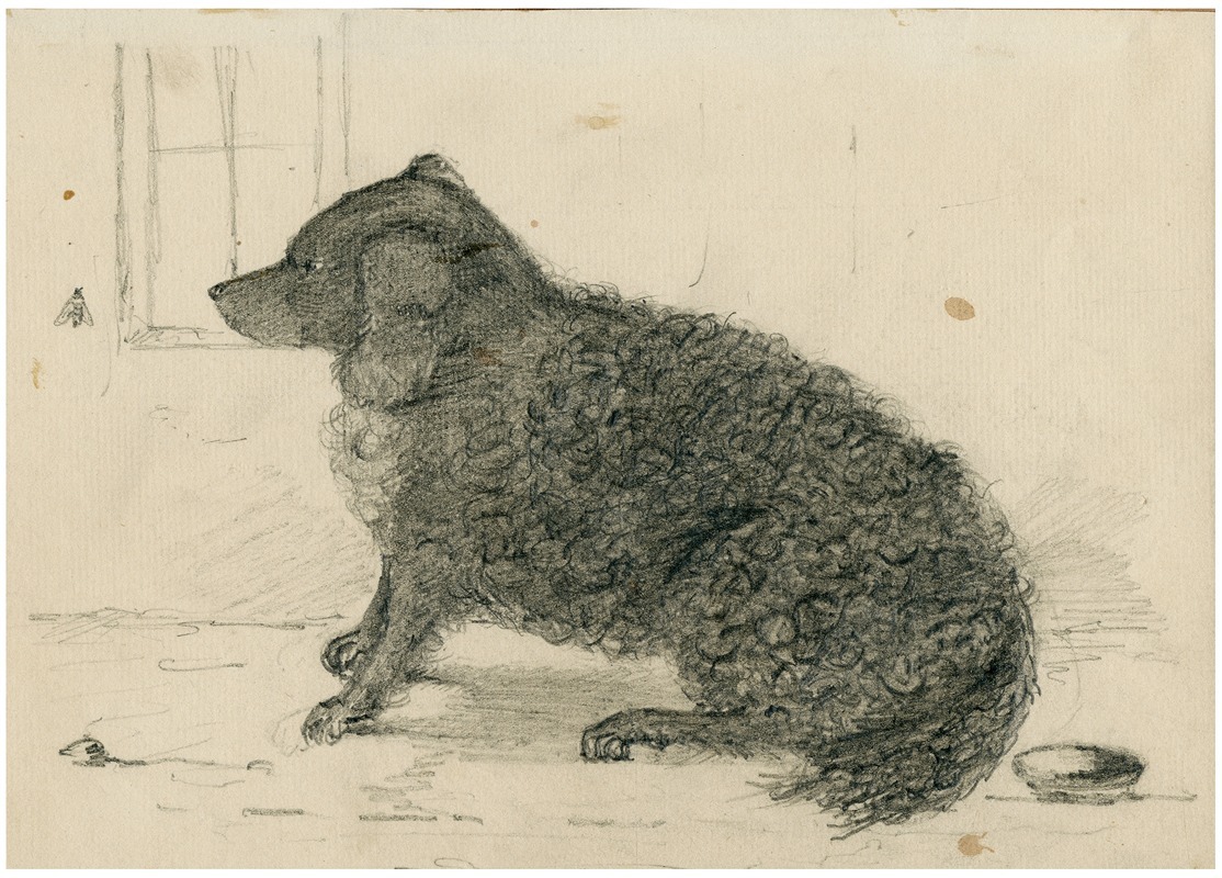 Floris Verster - Sitting dog