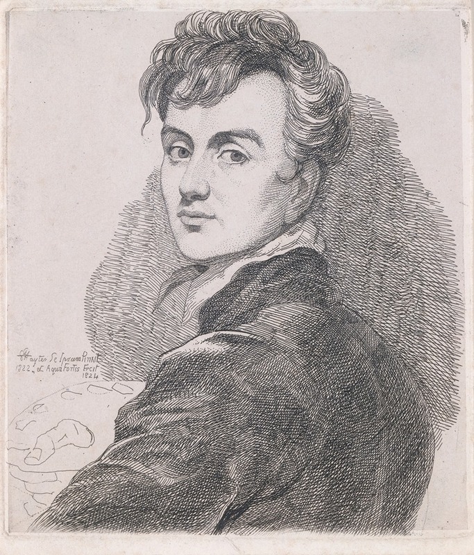 Sir George Hayter - Self-Portrait