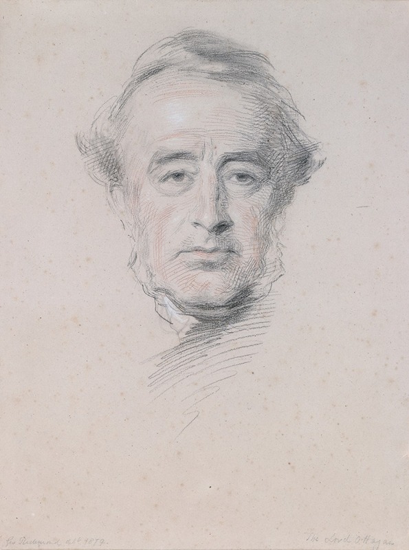 George Richmond - Thomas O’Hagan, 1st Baron O’Hagan (1812-1885), Lord Chancellor of Ireland
