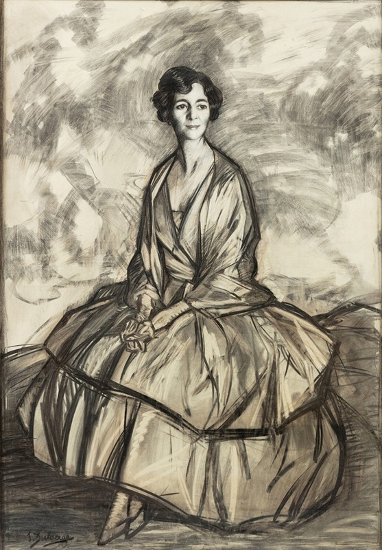 Ignacio Zuloaga - Portrait of Mrs Kerrigan