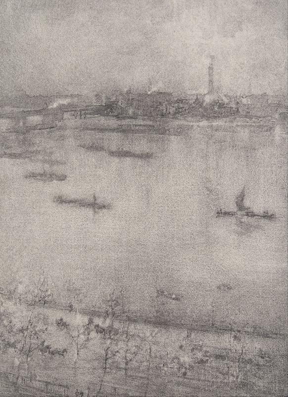 James Abbott McNeill Whistler - The Thames